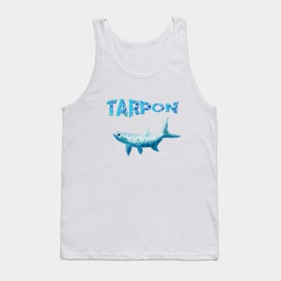 Tarpon Blue Tank Top